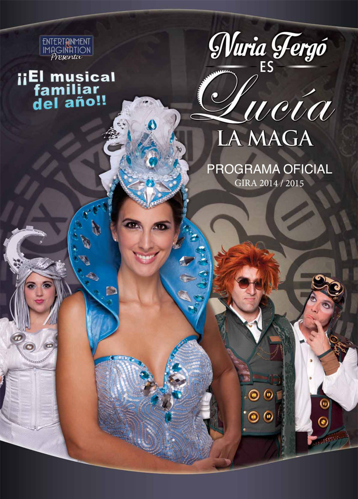 Cartel Oficial Lucía, la Maga - Estudio de la Voz - Logopedia - Málaga